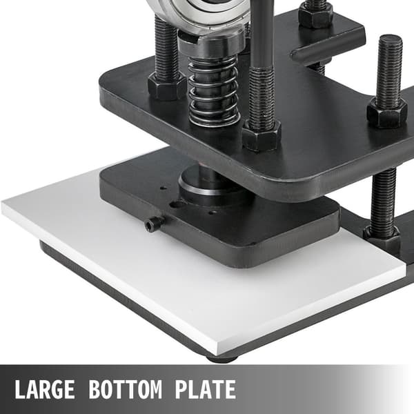 Handläder-skärmaskin - Justerbar höjd & tryckslag, stor övre platta, 1,5 ton bärande kapacitet