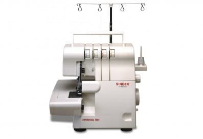 SINGER 14SH654, Vit, Overlock, 4 Steg, 4 mm, 6,7 mm, Elektrisk