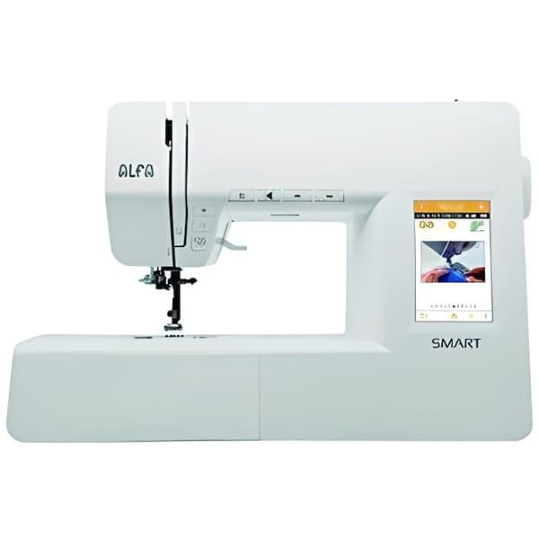Symaskin - Alfa - SMART - Elektronisk - 70 stygn - Vit