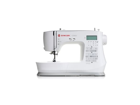 Singer Sewing Machine C5955 Number of stitches 417 Number of buttonholes 8 White