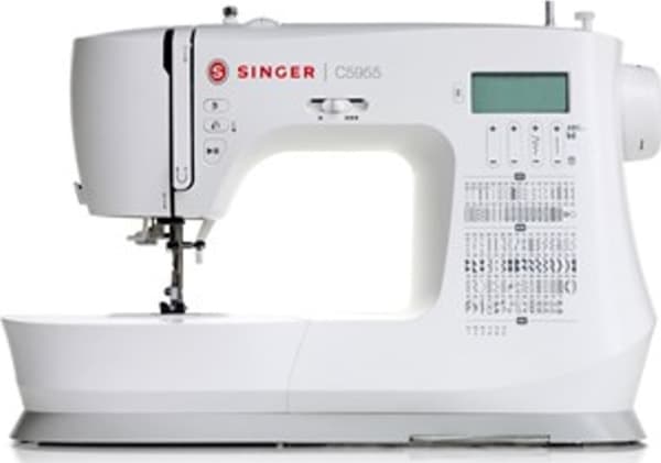 Singer Sewing Machine C5955 Number of stitches 417 Number of buttonholes 8 White