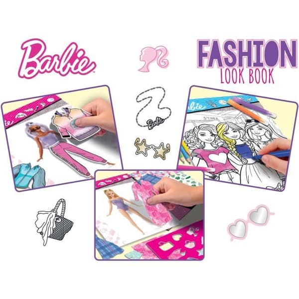 Skapande av modekollektioner - Barbie skissbok modelook - LISCIANI