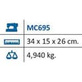 Miniatyrbillede 2 af 2: Jata Symaskine Mc695 Transparent