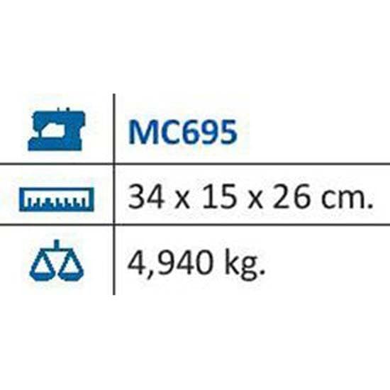 Jata Symaskine Mc695 Transparent