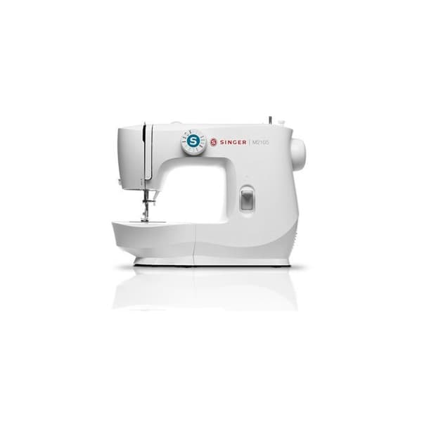 Singer M2105 symaskin - 13 poäng - Vit - Dekorativ - Förenklad - Hjul