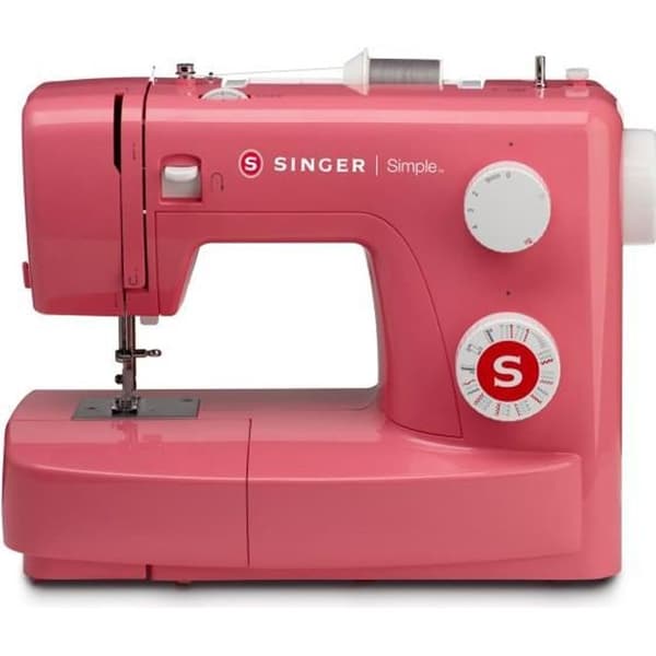 SINGER SIMPLE 3223 Symaskin - 70W - 23 stygn - Röd