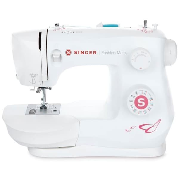 Singer Fashion Mate White 3333 Symaskin - 23 förprogrammerade stygnmönster