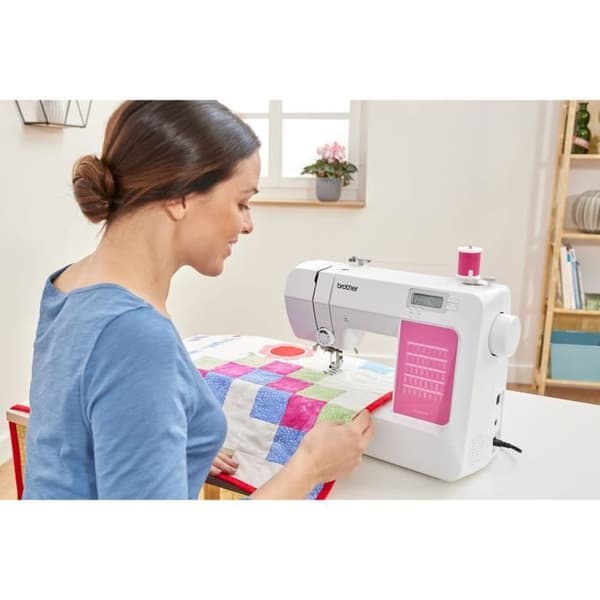 BROTHER CS120WTs elektroniska symaskin - LCD-skärm - LED - Hastighet 750 pts/min