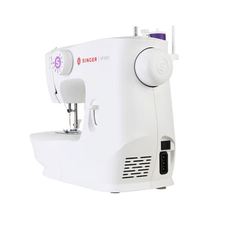 Singer M1605 symaskine Antal sting 6 Antal knaphuller 1 Hvid