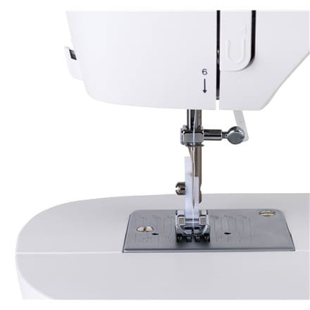 Singer M1605 symaskine Antal sting 6 Antal knaphuller 1 Hvid