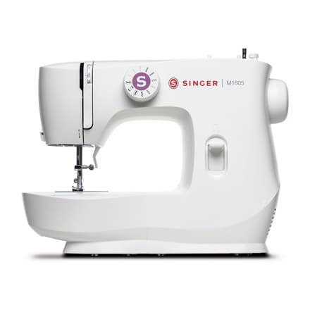 Singer M1605 symaskine Antal sting 6 Antal knaphuller 1 Hvid