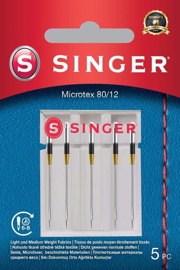 Sangerinde | Microtex Nål 80/12 5PK