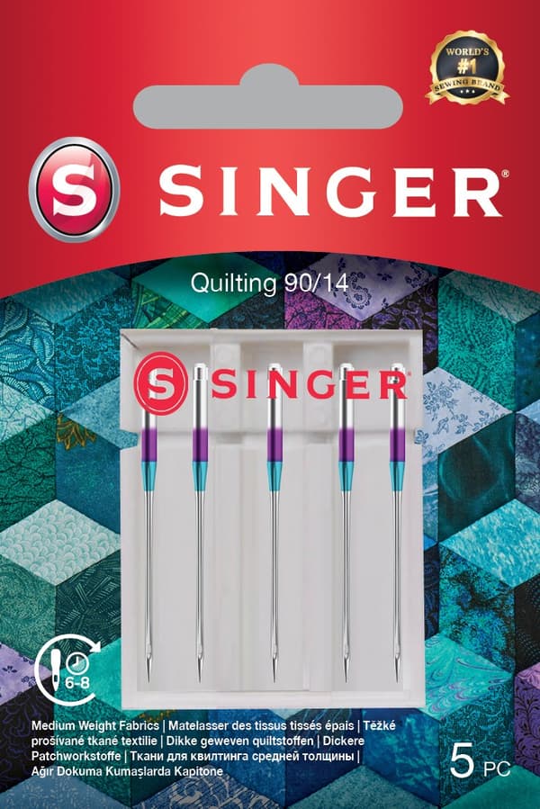 Sangerinde | Quiltenål 90/14 5PK
