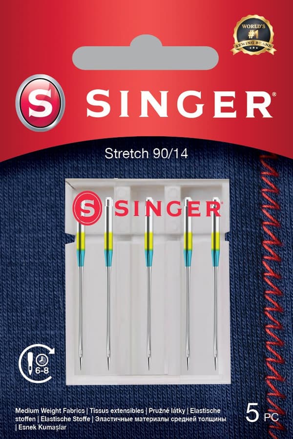 Sangerinde | Stræknål 90/14 5PK
