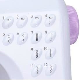 Symaskin - EMERIO - SEW-121820 - 12 program - Tråden klipp - Förenklad trådträdare