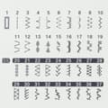 Miniatyrbild 6 av 6: Symaskin Brother HF37