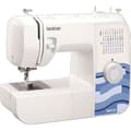 Miniatyrbild 1 av 6: Mekanisk symaskin - BROTHER RH-137 - 6 matare - 37 syfunktioner