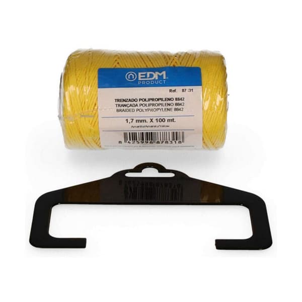 Flätat rep EDM 87831 Gul polypropen