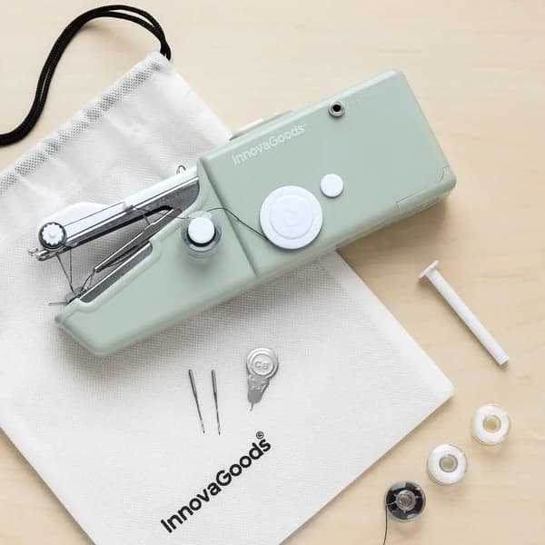 Bærbar mini symaskine HÅNDHOLDT Batteridrevet manual INNOVAGOODS