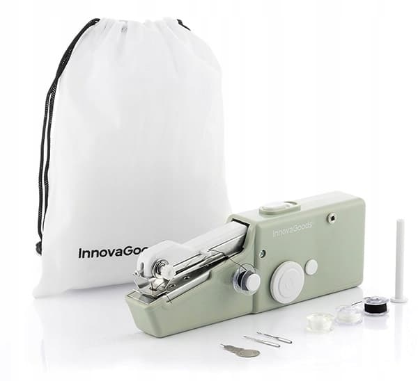 Bærbar mini symaskine HÅNDHOLDT Batteridrevet manual INNOVAGOODS