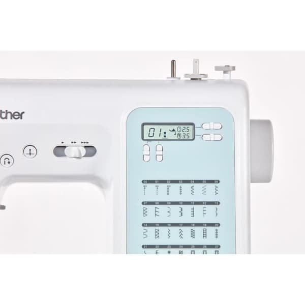 BROTHER FS40s elektronisk symaskin - 40 stygn - Automatisk nålträdare - LCD-skärm