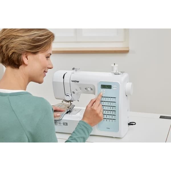 BROTHER FS40s elektronisk symaskin - 40 stygn - Automatisk nålträdare - LCD-skärm