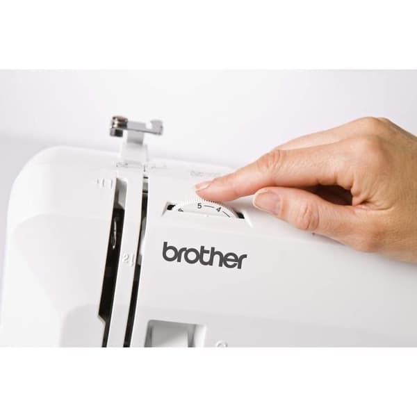 Mekanisk symaskin - BROTHER RH-137 - 6 matare - 37 syfunktioner