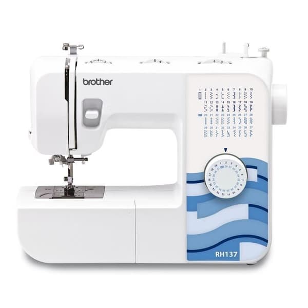 Mekanisk symaskin - BROTHER RH-137 - 6 matare - 37 syfunktioner