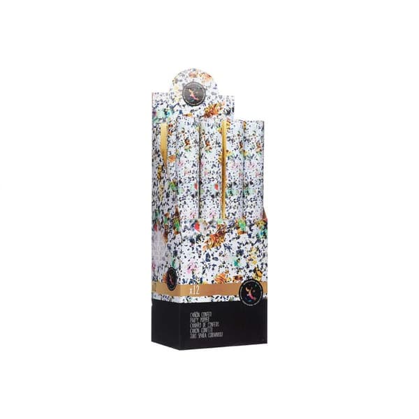 Confetti cannon 9901-50 Multicolour Paper Cardboard Plastic 5 x 48,5 x 5 cm (12 Units)