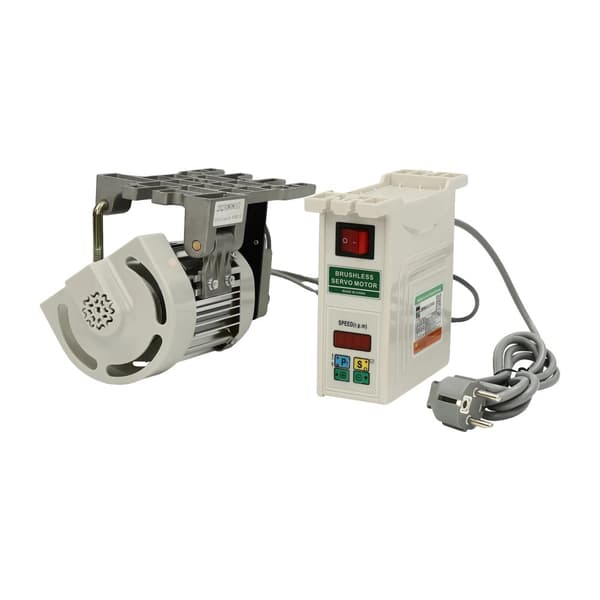 Børsteløs servomotor, 600W effekt, 100 sting/min syhastighed,HVID