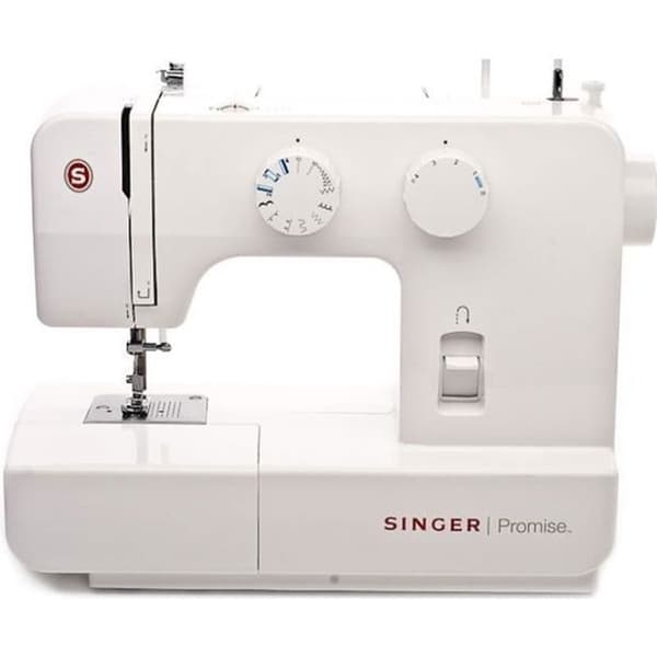 Symaskin - SINGER Promise 1409 - Vit - 4-stegs knapphål - 9 stygnmönster - Fri hand