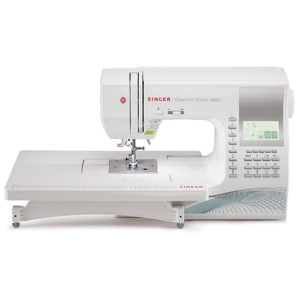 Singer 9960 Quantum Stylist symaskin, vit