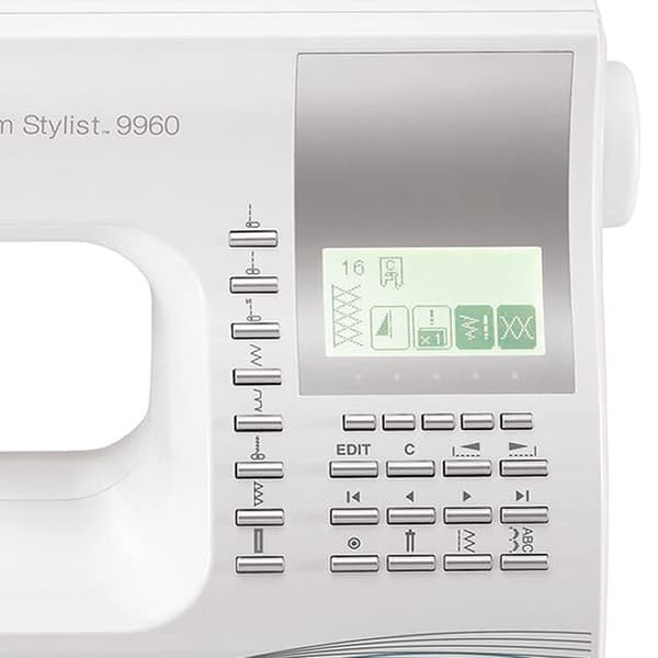 Singer 9960 Quantum Stylist symaskin, vit