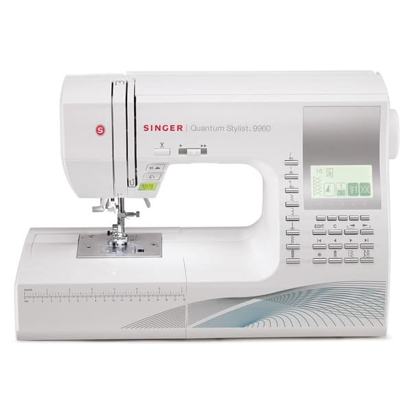 Singer 9960 Quantum Stylist symaskin, vit