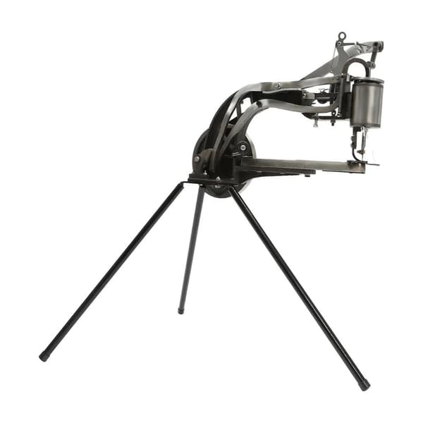 Läder- och skosömnadsmaskin, ergonomisk design, justerbar fot, enkel montering