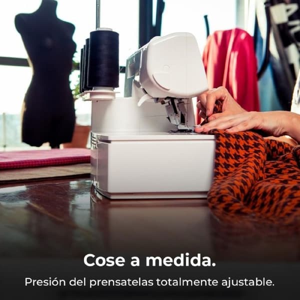 Surjeteuse - BelleCouture - OverLock - 1100 varv/min - Justerbart tryck - Tillbehörssats