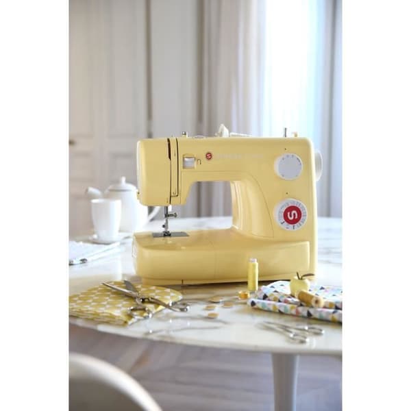 SINGER Simple 3223 symaskin - 70W - 23 program - Gul