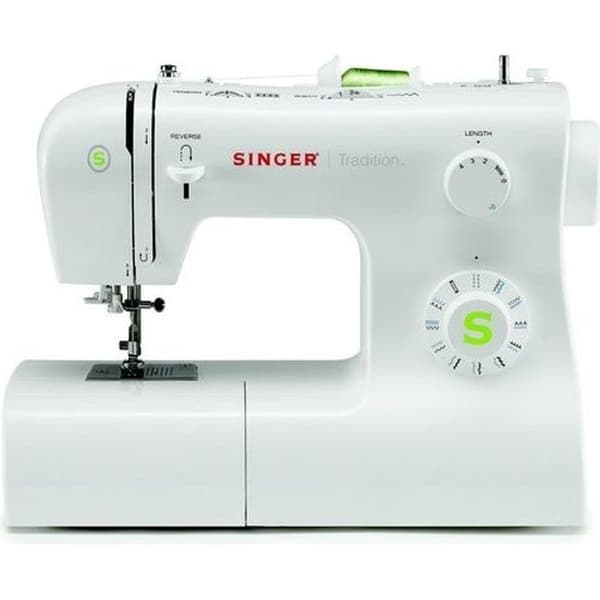 Singer Esteem 2273 symaskin - Vit - 34 stygn - Assisterad trädare - 85 W