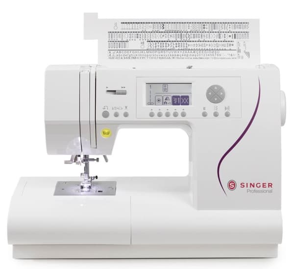 Singer C430 symaskine, elektronisk, hvid