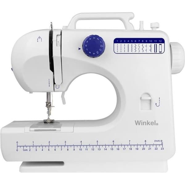 Symaskin - WEASY SW45 - 12 integrerade stygn - Friarm - 2 hastigheter