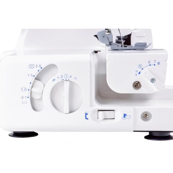 Symaskin - Gritzner - 788 - 2-nåls overlocker - Kraftfull 135 W motor - Tillbehör ingår