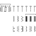 Miniatyrbillede 4 af 5: Brother RL417 symaskine