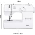Miniatyrbild 6 av 6: Symaskin - MEDION - SM 70 - 71W - 12 sömmar - 700 rpm - LED - Vit