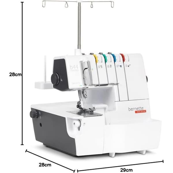 Surjetsmaskin Bernette44 Funlock med 15 stygn - Märket Bernette