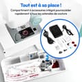 Miniatyrbild 5 av 6: Digital symaskin - MEDION - SD 36 - 38W - 270 stycken - 700 varv/min - LED - Turkos