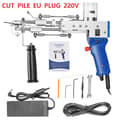 Miniatyrbild 2 av 2: Elektrisk tuftingpistol, justerbar hastighet 5-40 stygn/sek, hög effektivitet,SKÄR EU 220V