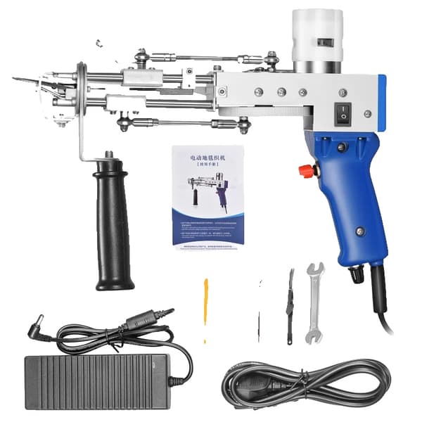 Elektrisk tuftingpistol, justerbar hastighet 5-40 stygn/sek, hög effektivitet,SKÄR EU 220V