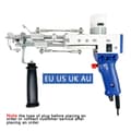 Miniatyrbillede 2 af 2: Tæppe Tufting Pistol, Elektrisk Betjening, 2 i 1 Opgradering, blå