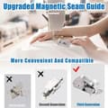 Miniatyrbillede 2 af 5: INF Magnetisk sømguide: Symaskinetilbehør til perfekte sting