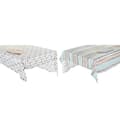 Miniatyrbild 4 av 5: Tablecloth and napkins DKD Home Decor 2 Units 150 x 150 x 0,5 cm Grey Sky blue